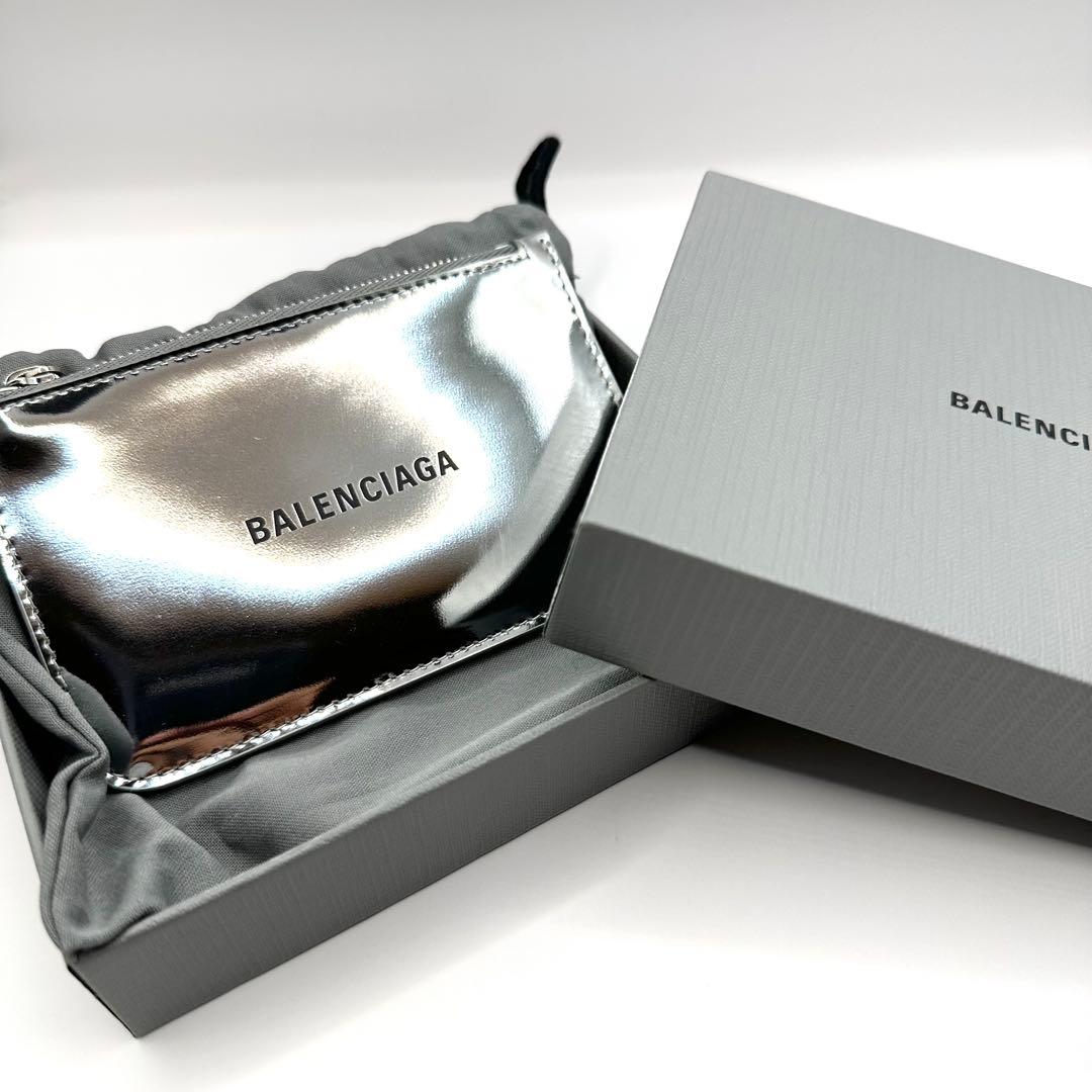 【新品未使用】BALENCIAGA バレンシアガ　ケース　財布　レザー