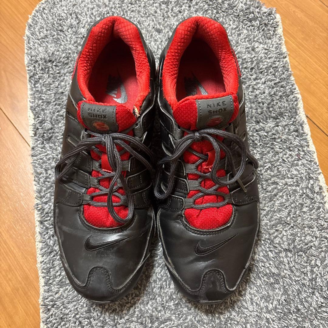 [希少] Nike SHOX NZ ブラック/レッド