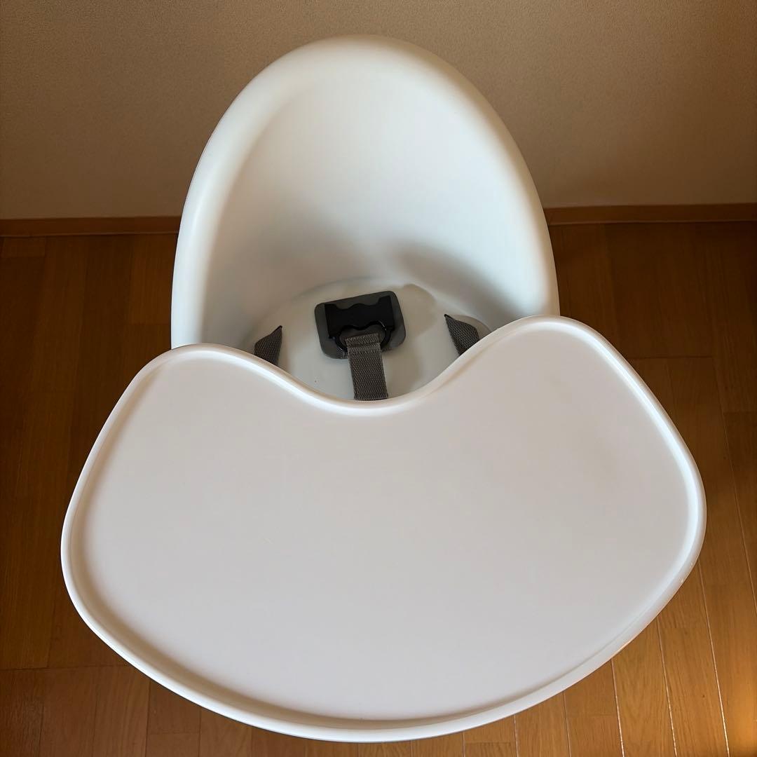 【説明書付き】ベビービョルン　ハイチェア　足の色　グレー