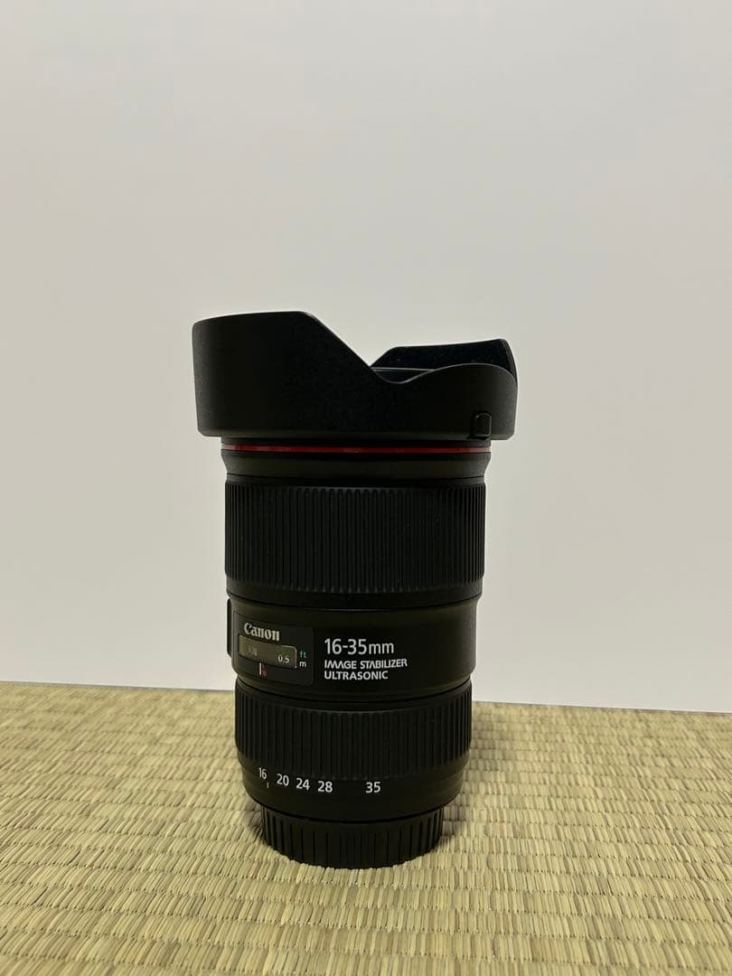 Canon EF 16-35mm f/4L IS USM マウントアダプター付き