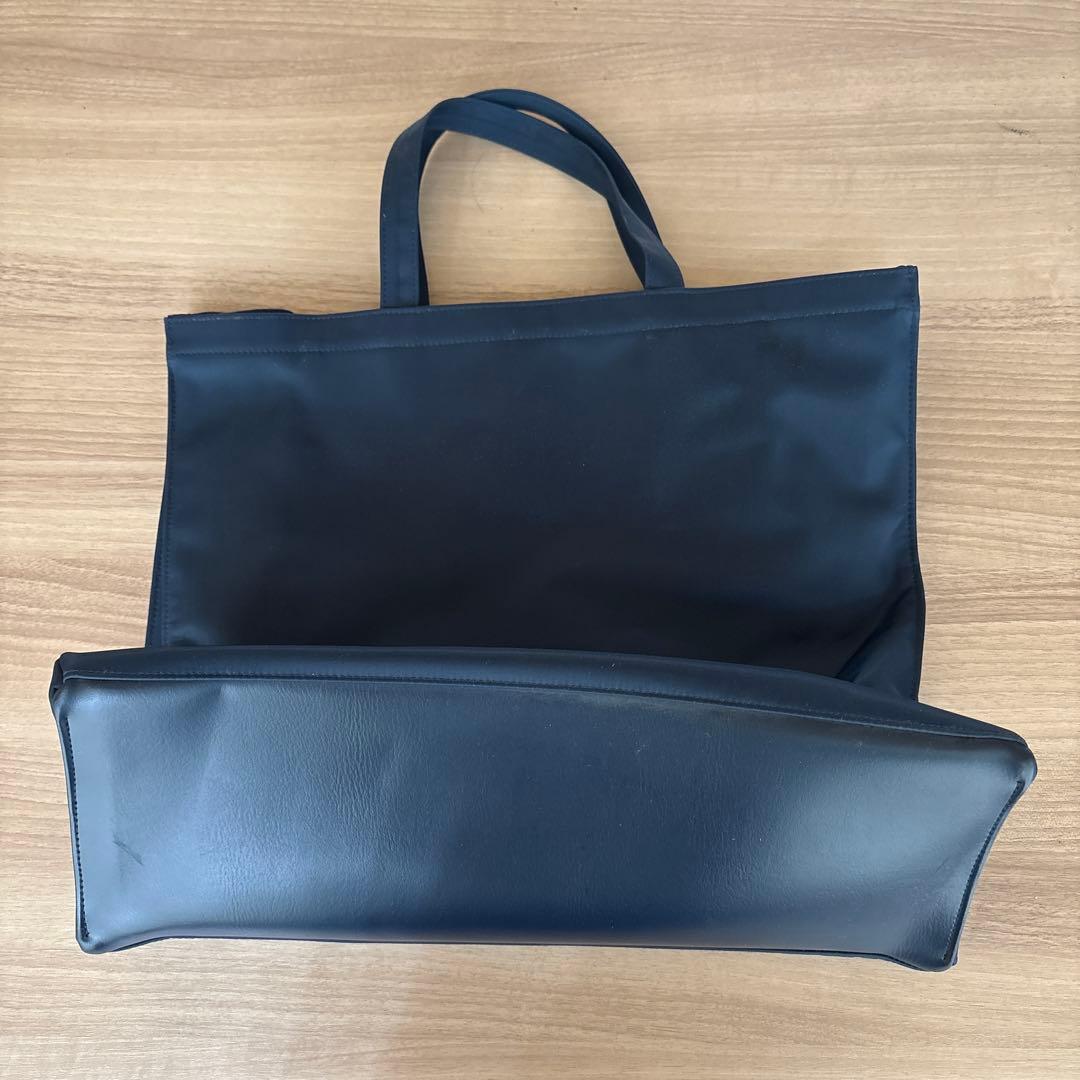 familiar ネイビーお受験用トートバッグ