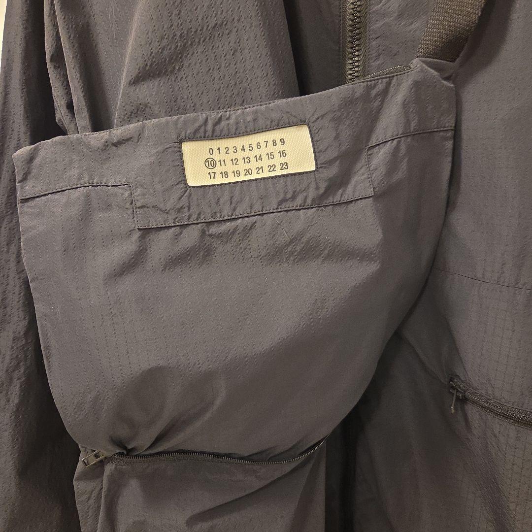 Maison Margiela ポケッタブル ナイロンコート 44 黒