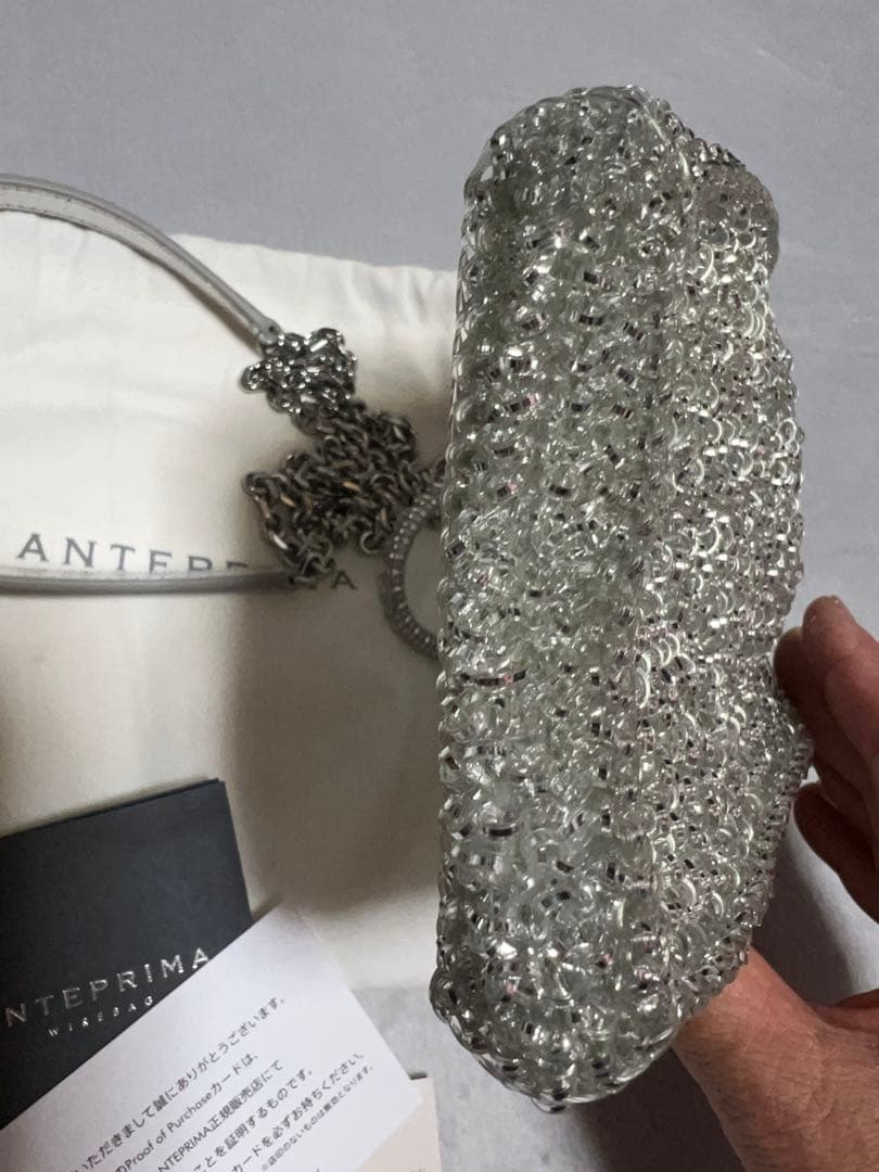 ANTEPRIMA シルバー　ワイヤー(ショルダー)バッグ