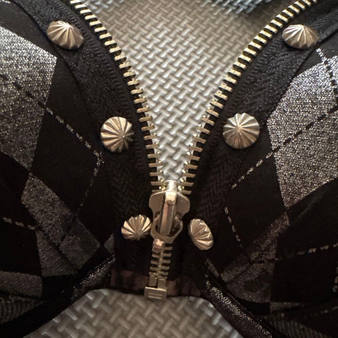 d.i.a. ブラック チェック柄 ブラトップ