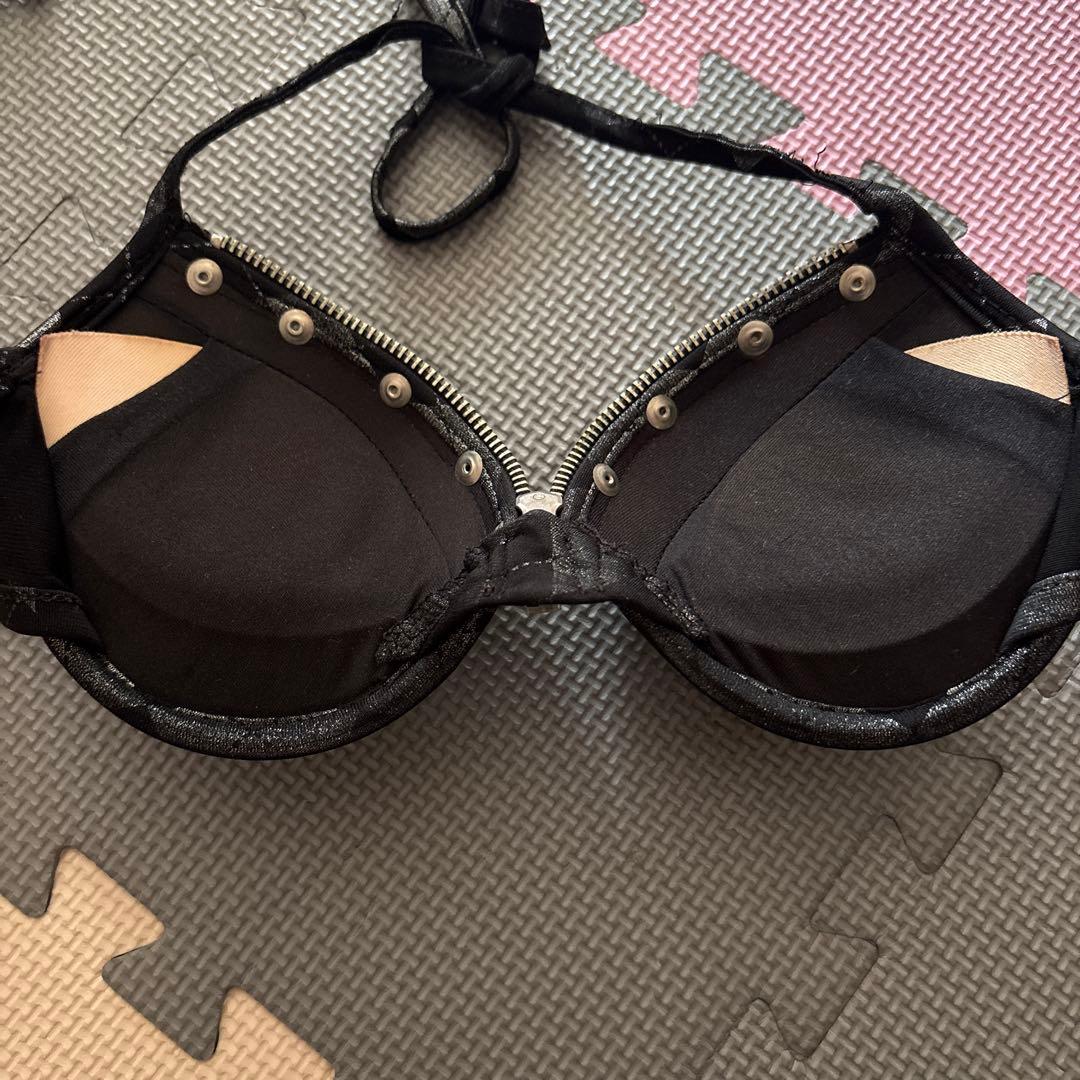 d.i.a. ブラック チェック柄 ブラトップ