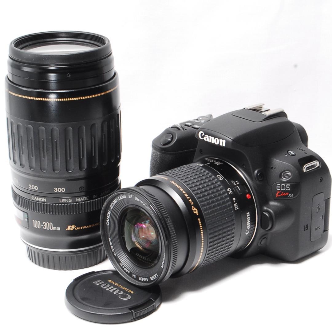 Canon kiss X9 Bluetooth搭載♡標準＆超望遠レンズセット