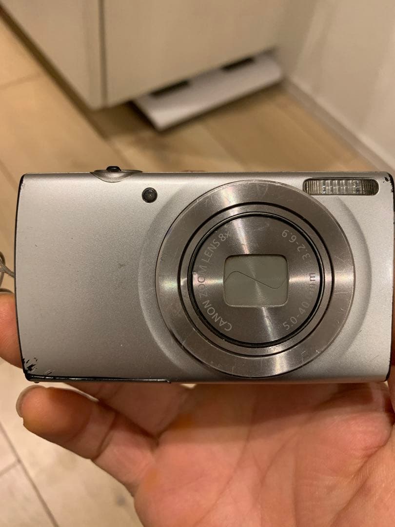 Canon IXY180 PC2275 シルバー デジタルカメラ