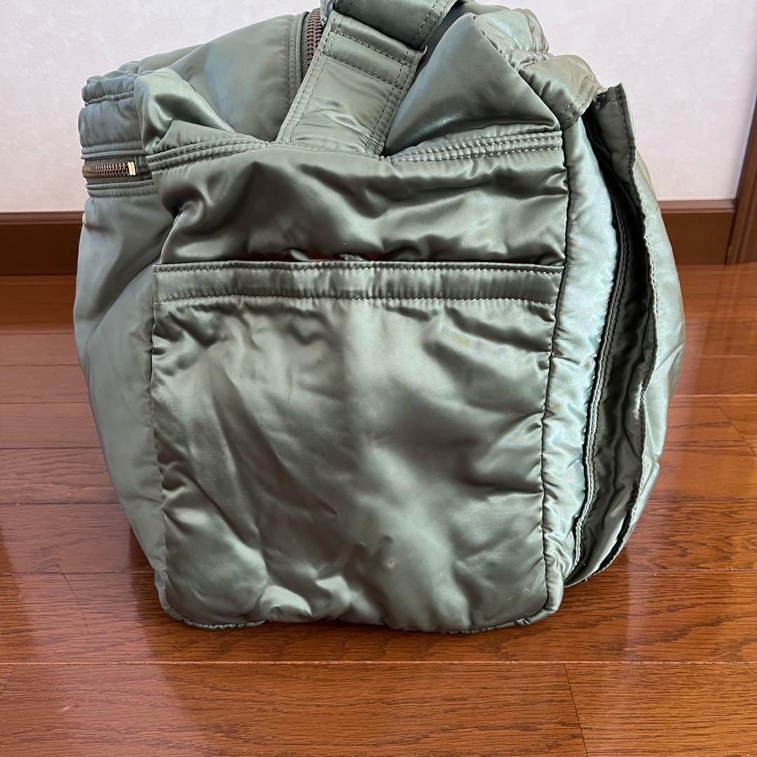 PORTER タンカー ボストンバッグ L (52L) セージグリーン