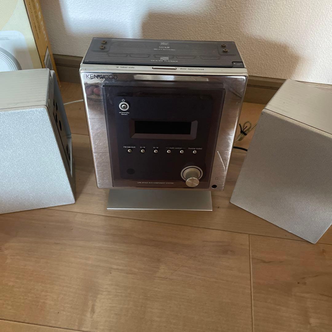 ケンウッド　CD.MDコンポ　最終処分