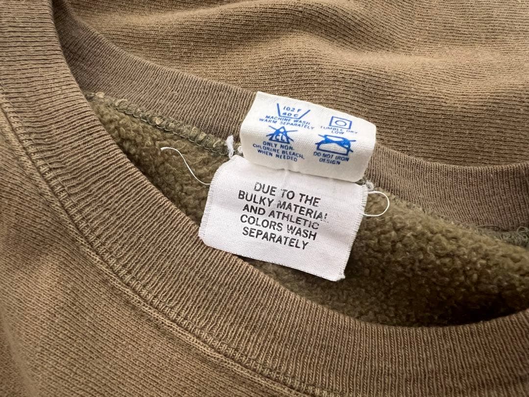 【Champion】80's USA製 トリコ リバースウィーブ ブラウン