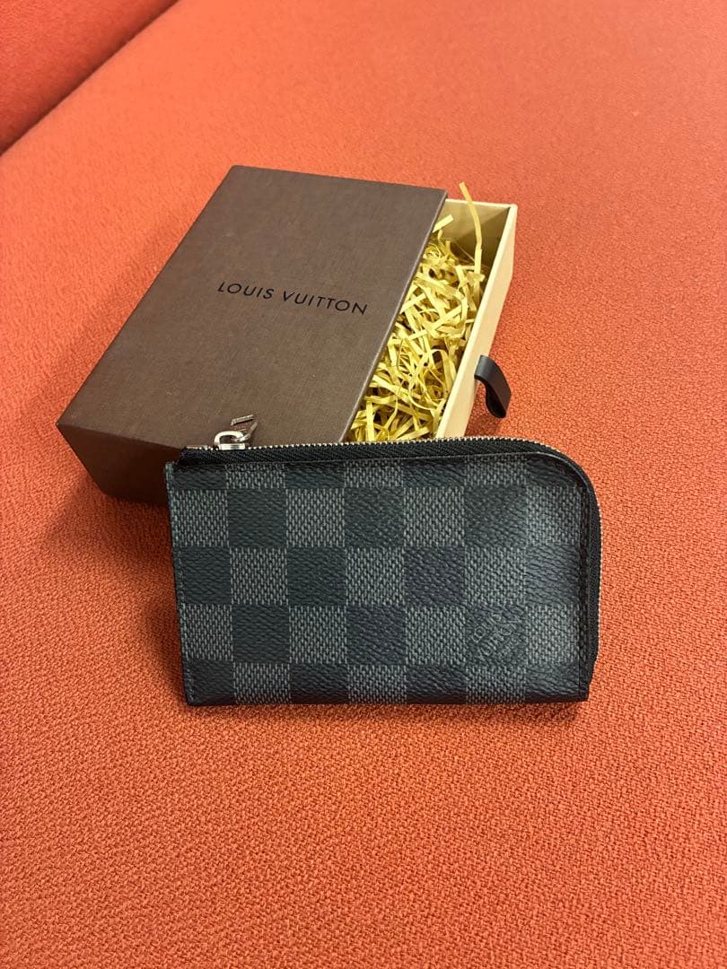 « LOUISVUITTON » ダミエグラフィット ポルトモネケース