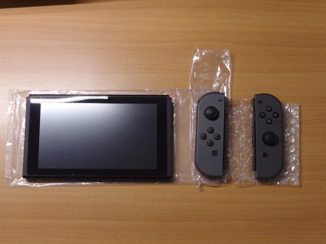 Nintendo Switch グレー 本体 ケース付き
