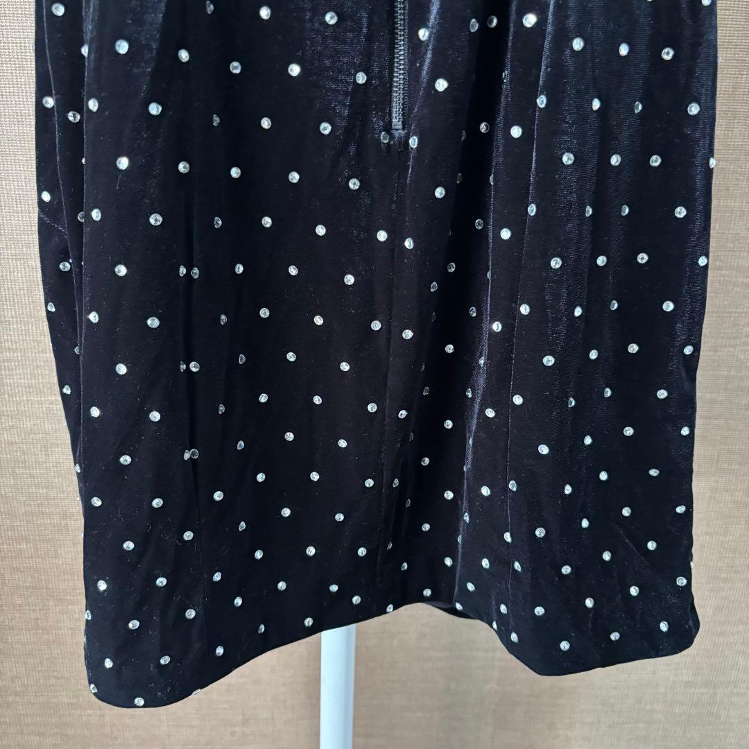 セルフポートレート self-portrait クリスタル ミニ ワンピース