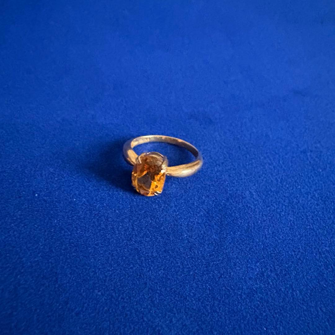 ジュエリーマキ K9 シトリン リング 指輪
