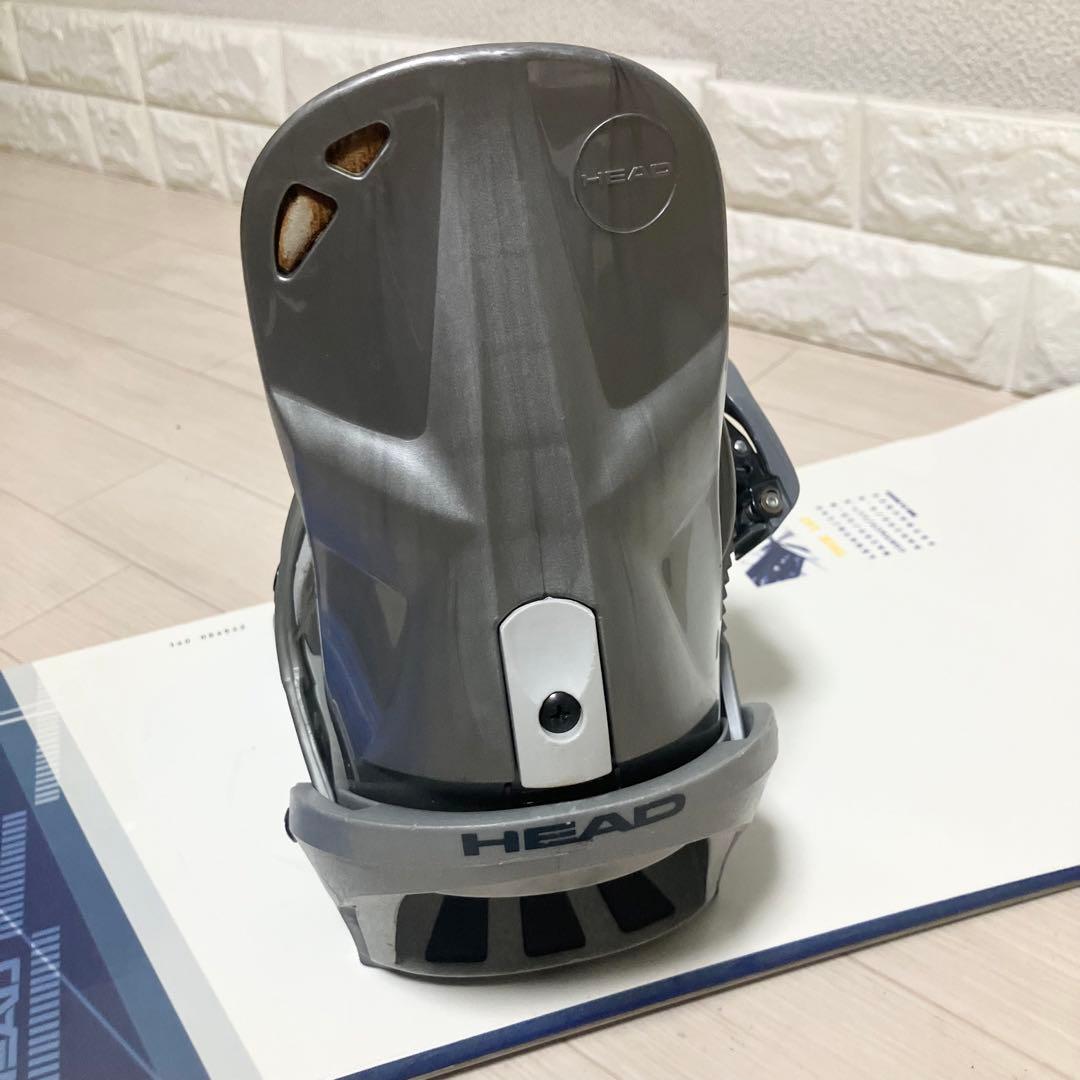 HEAD TRUE ヘッド スノーボードセット140cm/バインディング約M