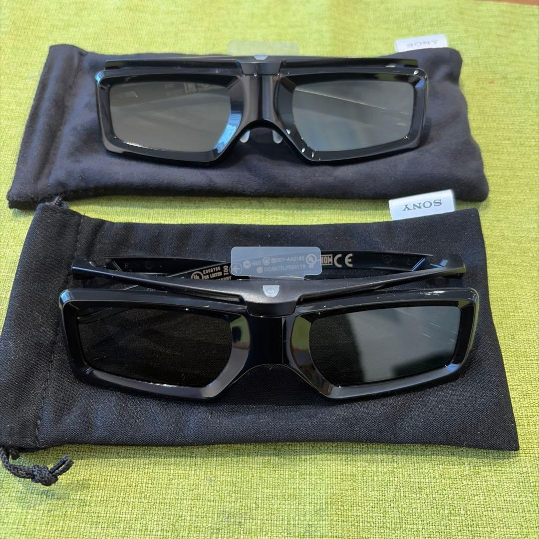 SONY ソニー アクティブ3Dメガネ TDG−BT500A 2個セット