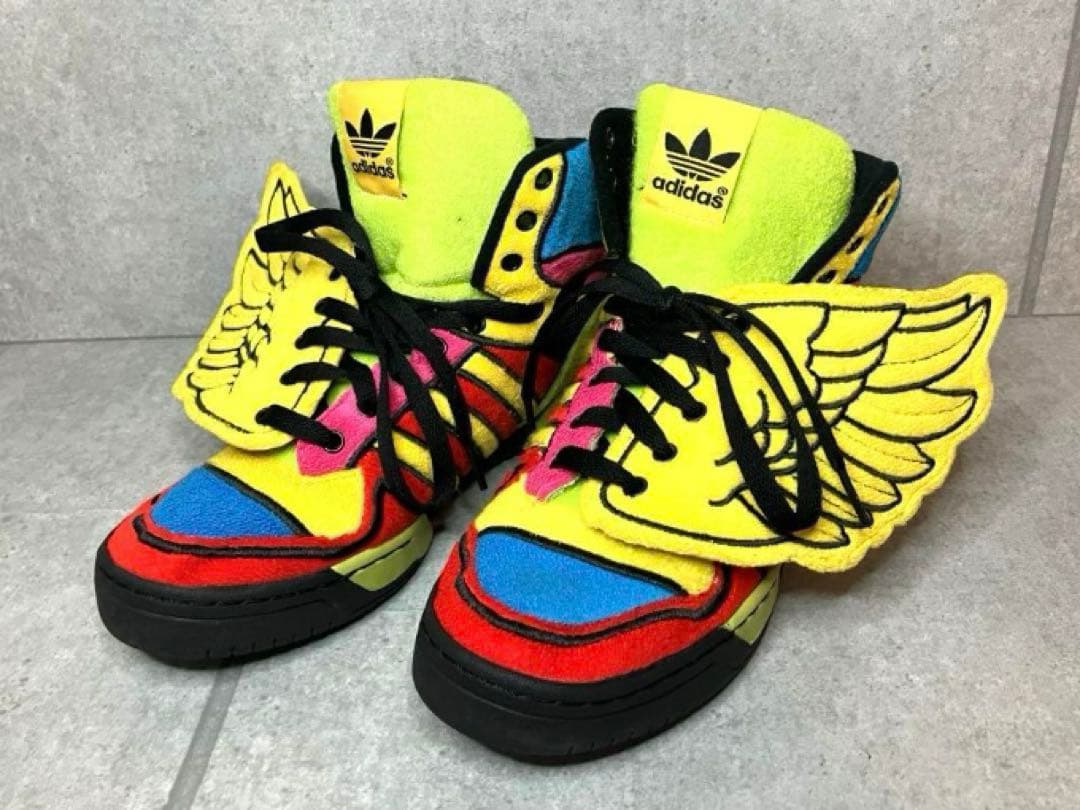 ジェレミースコット　アディダス adidas ハイカット　カラフル　派手