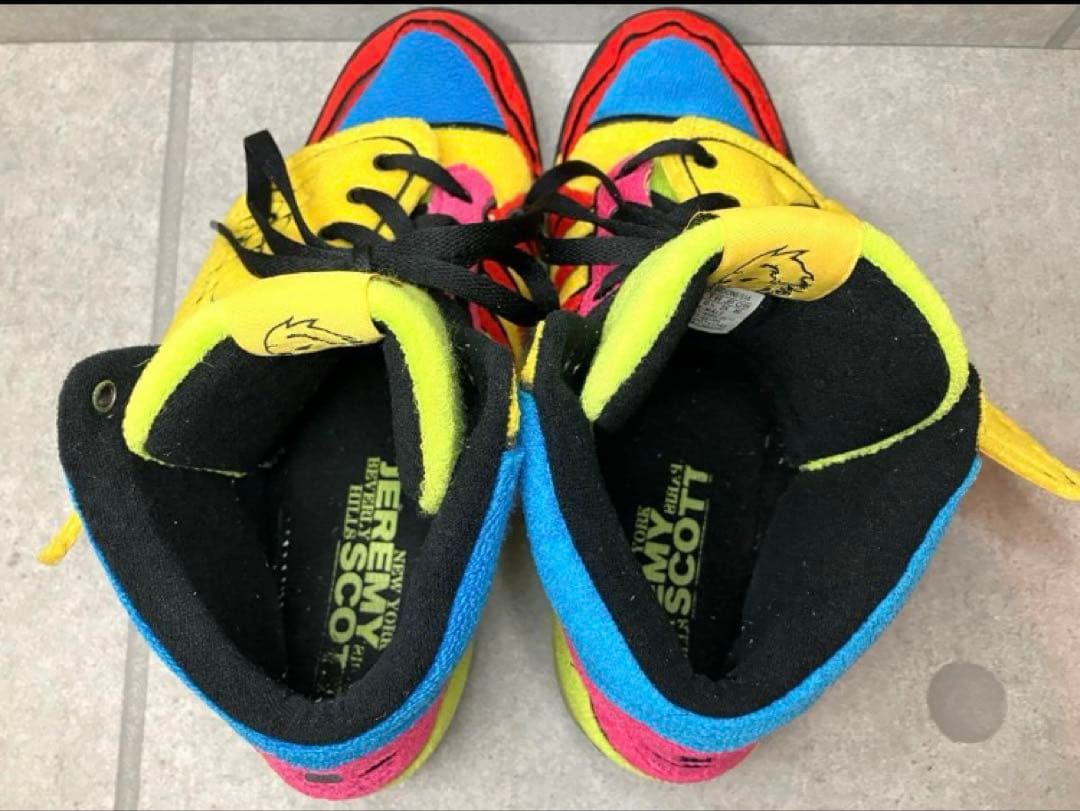 ジェレミースコット　アディダス adidas ハイカット　カラフル　派手