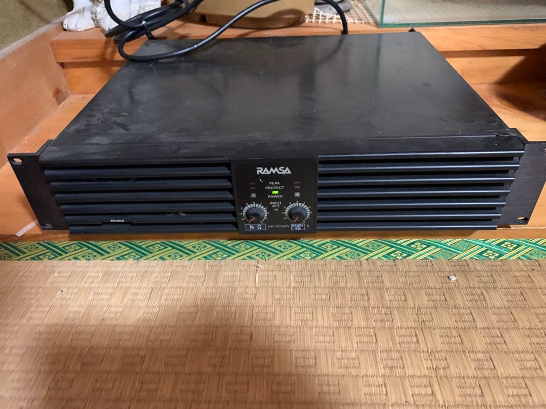 Panasonic RAMSA　ステレオパワーアンプ WP-1200B