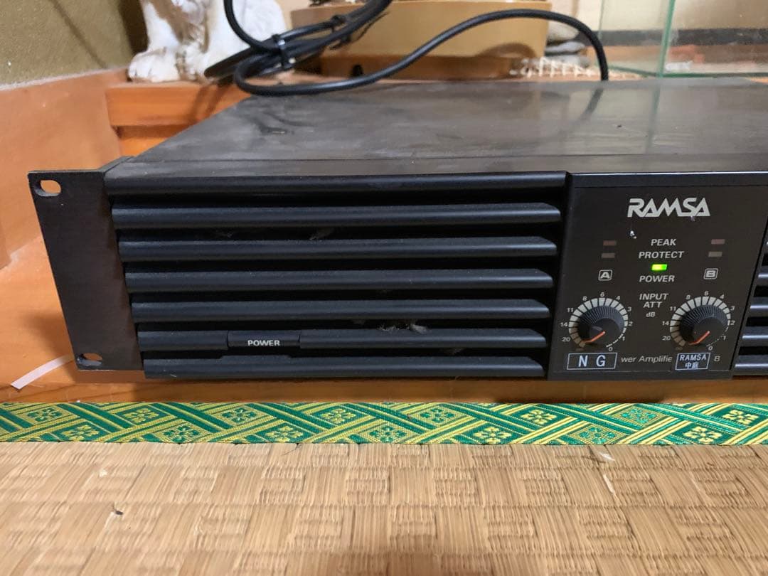 Panasonic RAMSA　ステレオパワーアンプ WP-1200B