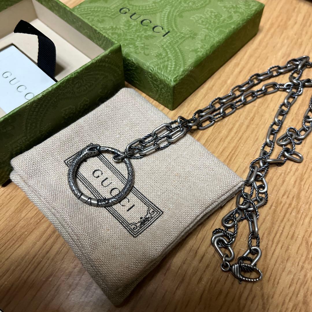 GUCCI ウロボロス ネックレス