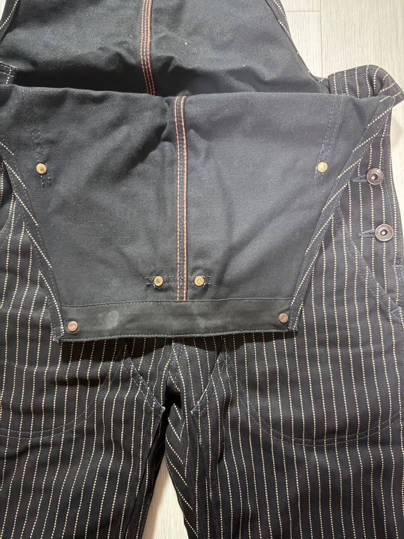 IRON HEART ダブルニーオーバーオール