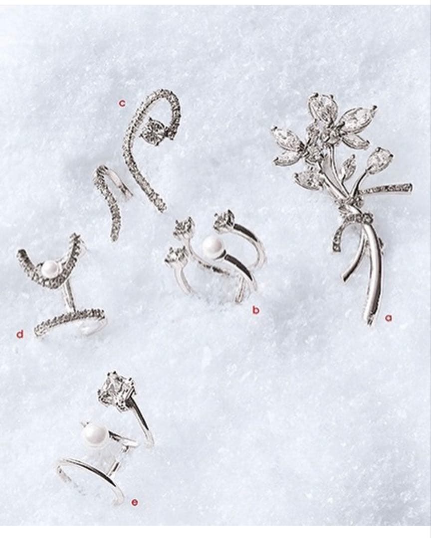 FOXEY ブローチ 44,550円 フォクシー 現行販売品 クリア コサージュ