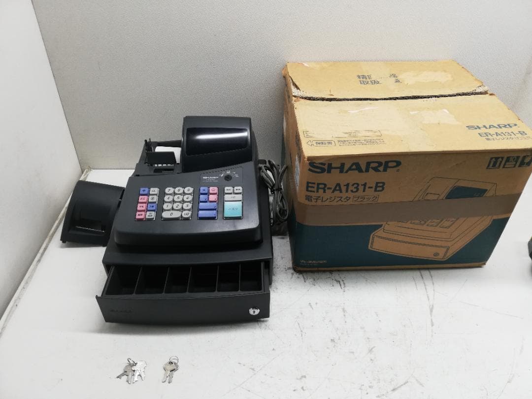 【完動品】SHARPシャープ　ER-A131-B　電子レジスタ
