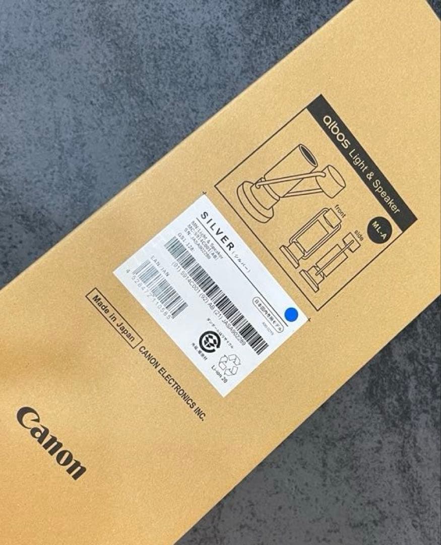 【新品未使用】Canon albos ML-A シルバー