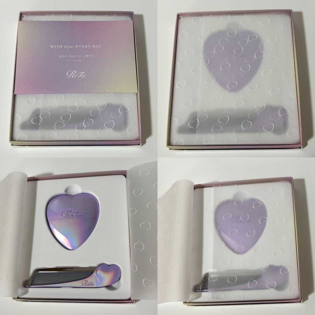 リファ クラブアイラ ハートコームアイラ ミラー シルキーパープル 非売品