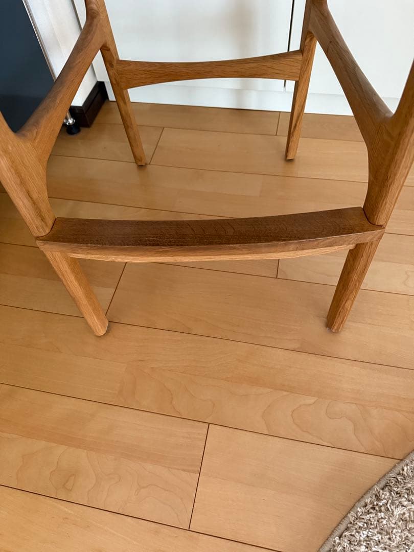 カウンターチェア　ハイスツール　エンストル　オーク無垢材