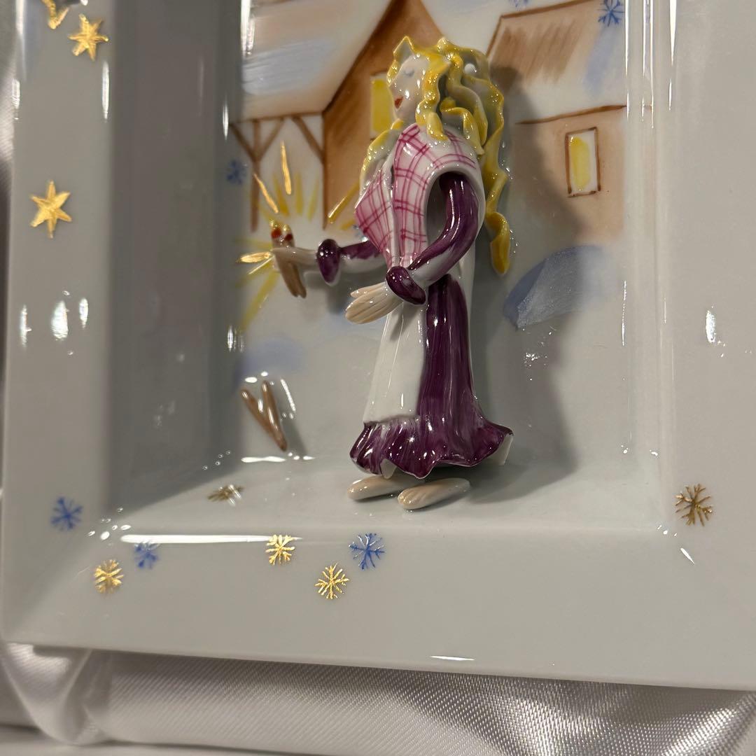 m*u様 Meissen メルヘンプラーク 「マッチ売りの少女」