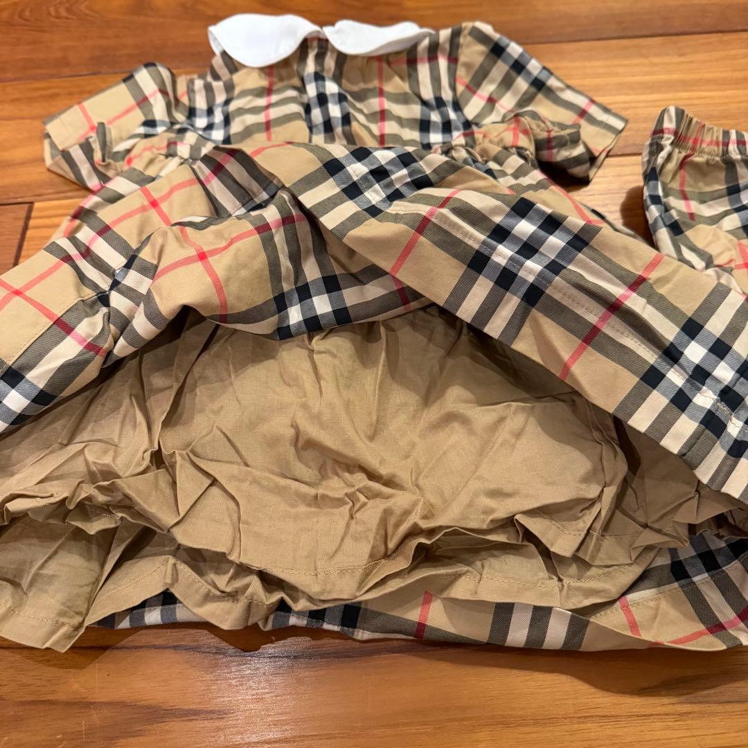 Burberry ベビー ワンピース チェック柄
