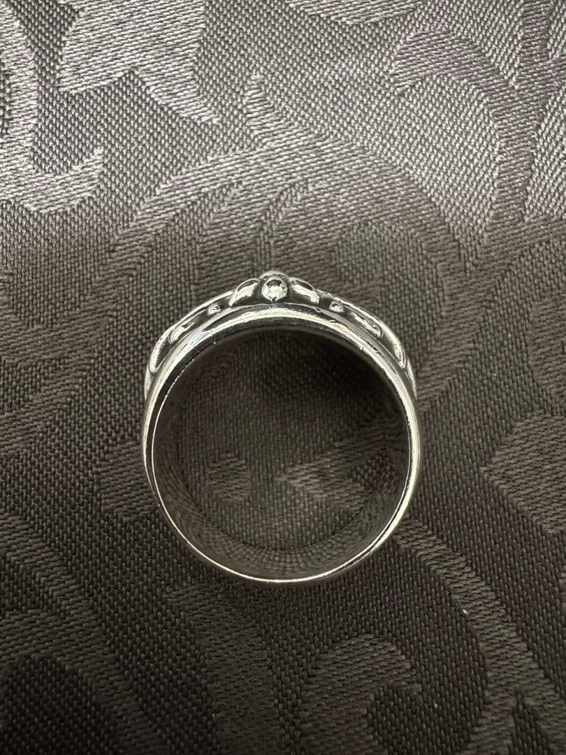 クロムハーツ Chrome hearts フローラルクロス リング　22号