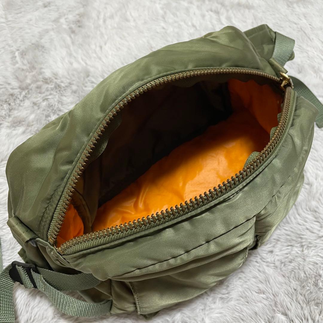 ポーター　ボディバック　ショルダーバッグ　タンカー　2way セージグリーン