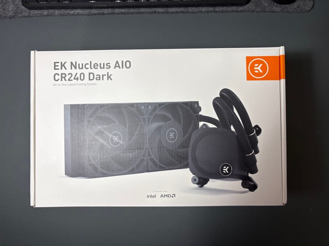 簡易水冷　EKWB Nucleus AIO CR240 Dark