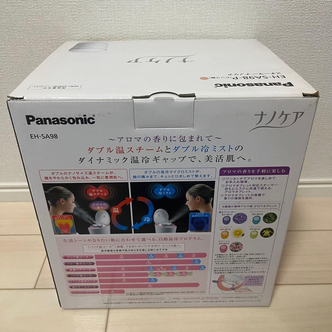 Panasonic スチーマー ナノケア EH-SA98-P