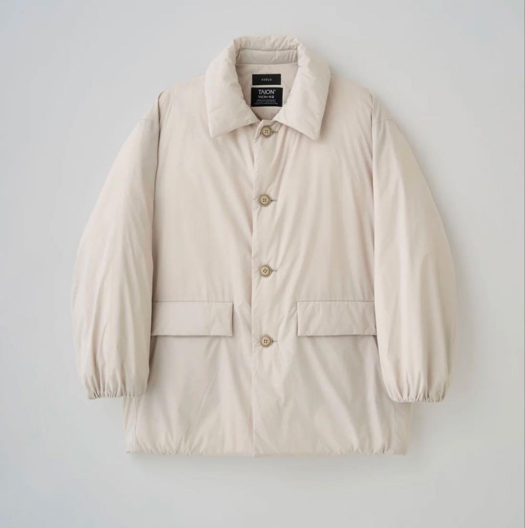 【美品】ソージュK TAION / ダウンミディコート サイズ03