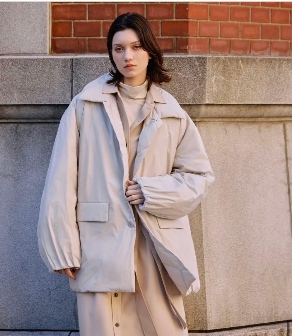 【美品】ソージュK TAION / ダウンミディコート サイズ03