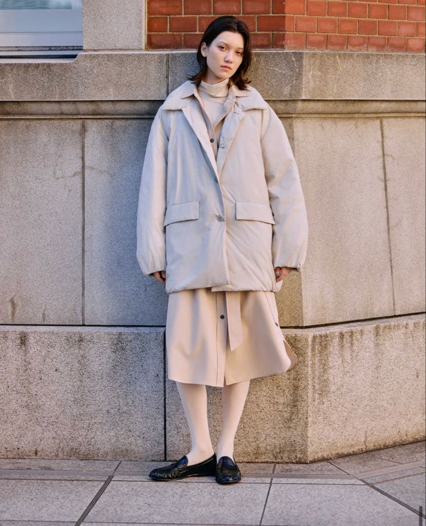 【美品】ソージュK TAION / ダウンミディコート サイズ03