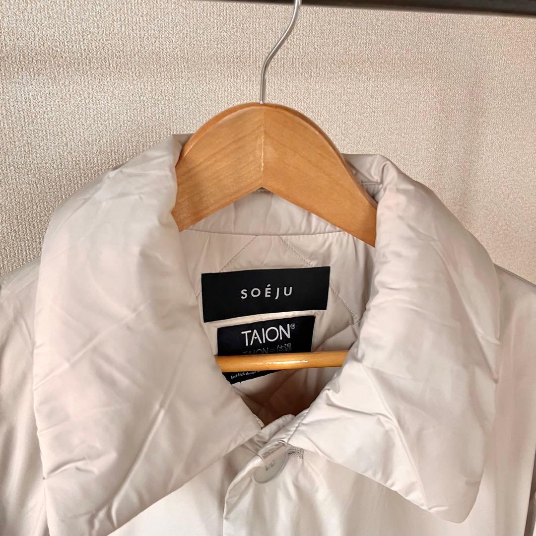 【美品】ソージュK TAION / ダウンミディコート サイズ03