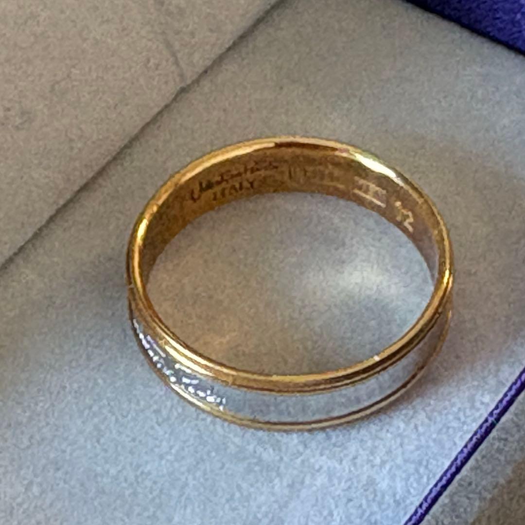 Valentino Rudy k18 プラチナリング 12号