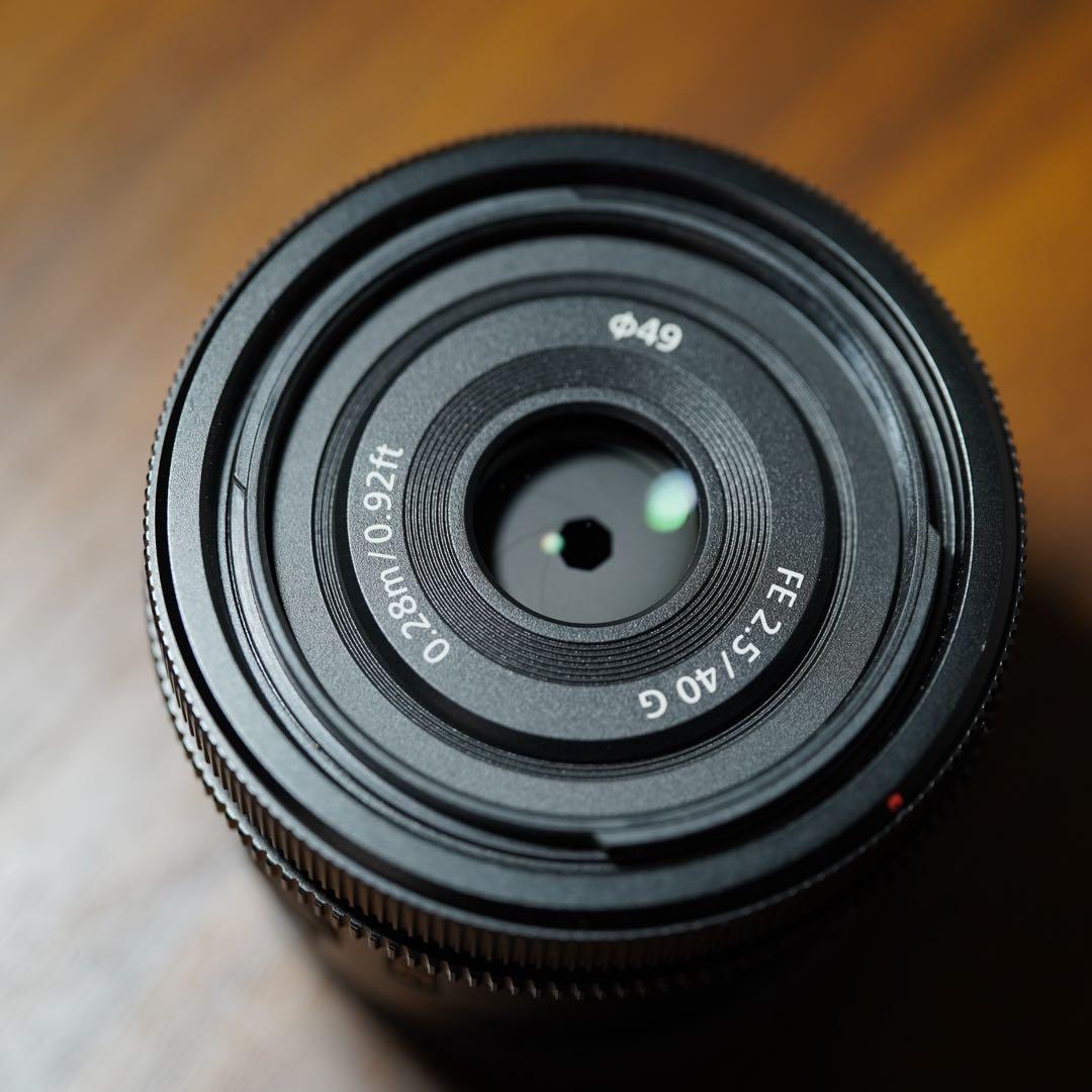 フィルター、ケース 付き sel40f25g 美品