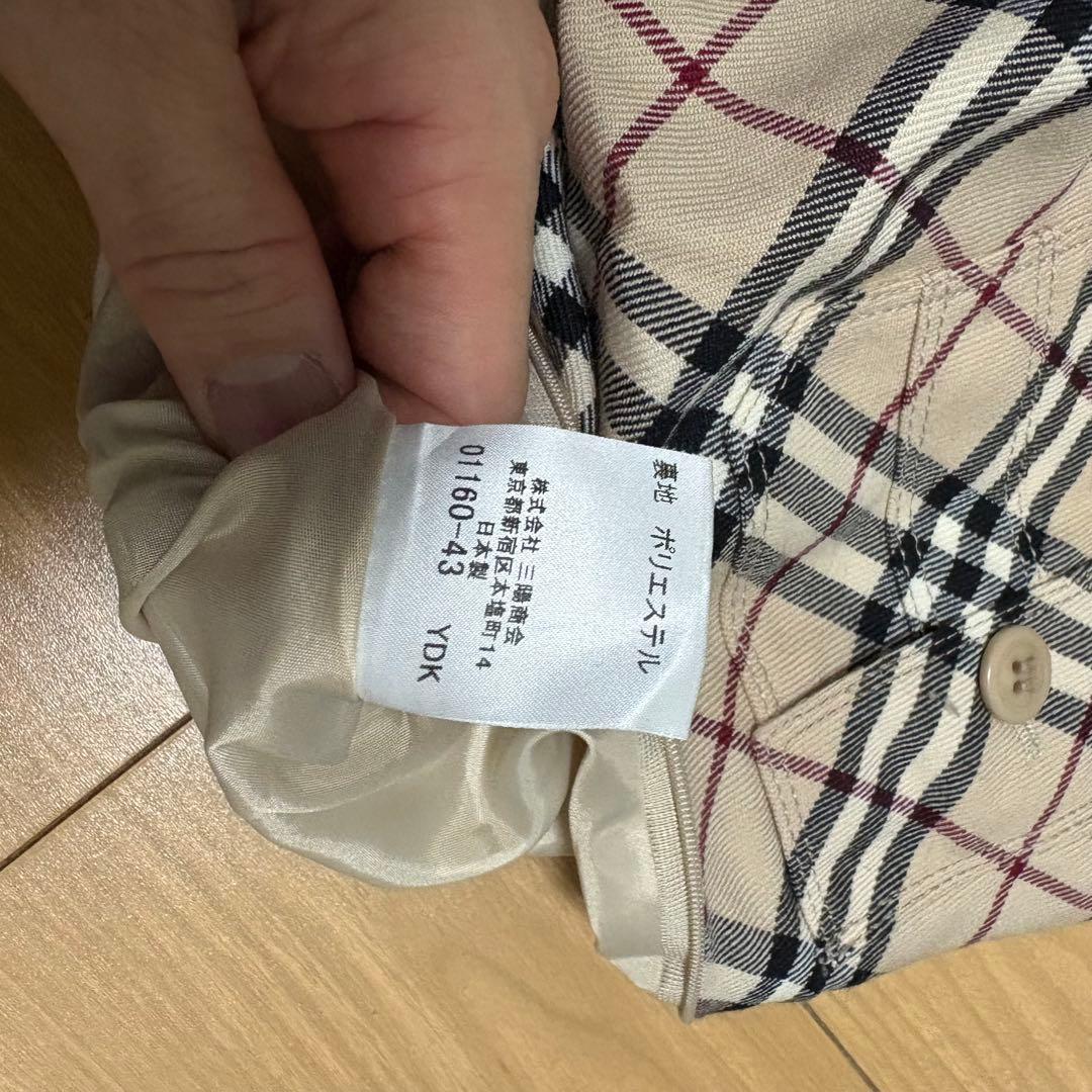 BURBERRY バーバリー　ワンピース　古着　ノバチェック　L