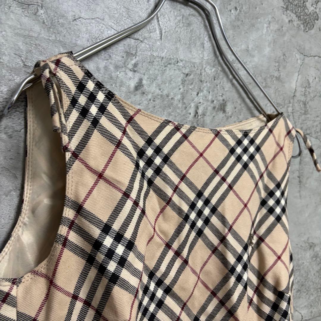 BURBERRY バーバリー　ワンピース　古着　ノバチェック　L