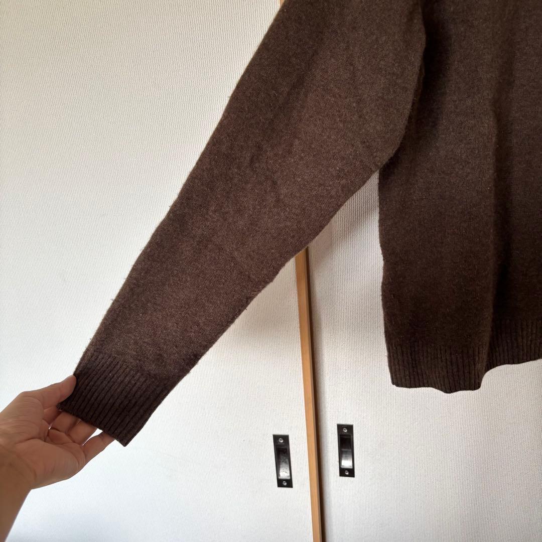 BATONER クルーネックウールニット