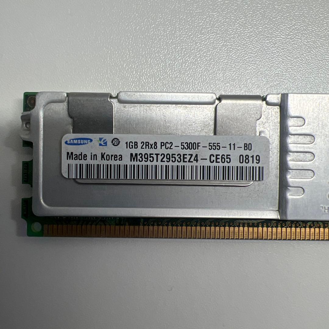 Samsung DDR2 1GB メモリ M395T2953EZ4 4枚