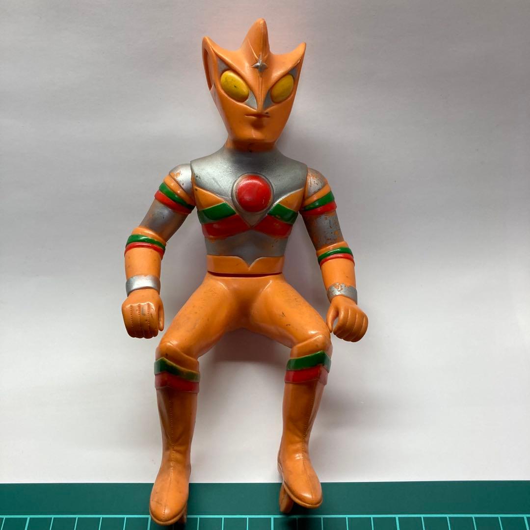 ポ*T様 【激レア】ブルマァク　トリプルファイター ソフビ 当時物(バイク欠品)