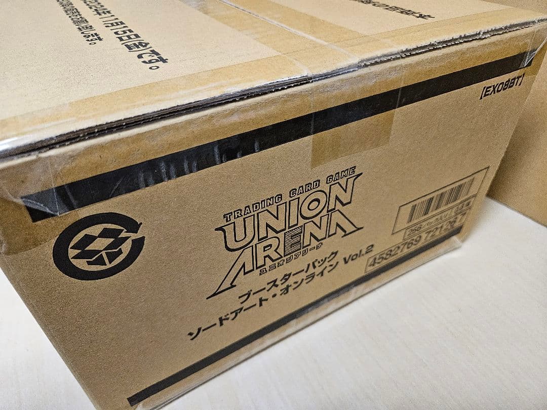 UNION ARENA ソードアートオンライン vol2 カートン 初版　未開封