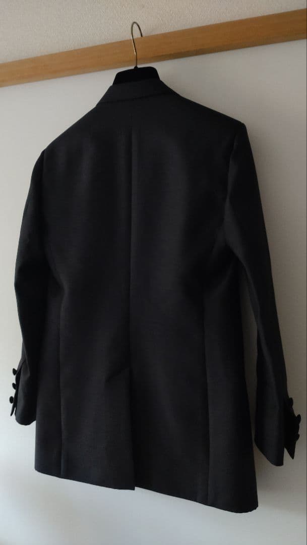 celine セリーヌ　ジャケット　スーツ　セットアップ　黒　フィービー　36